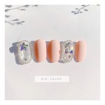 비비살롱 원장 소영🌷さんはInstagramを利用しています:「- 설렘폭발 비비살롱 5월의 아트 상세사진입니다✨ 실제로 보는게 더 이쁜건 울... 