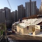 다음에 checked in: 길음중학교 / 길음중학교에 직업체험 강사로 왔는데 길음이 뉴타운 되고 나서 아파트로 완전히 둘러싸여 예전의 모습을... 