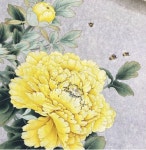 [부산민화]회원분들 수업중 동양화 채색화 공필화 작품모음