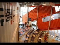 Pin page 무중력지대 대방동_개관식 | Basketball court, House, Court