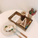 잉크 open 🎨 카페에서 미술을 즐길 수 있는 크흡.....울 히지니,,,,흥해랏 ,,,,,(오열)  @artcafeink_ulsan  #아트카페잉크 | Bath caddy