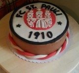 St Pauli Millerntor Fondant Cake | Cake, Desserts, Torte