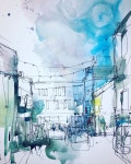 A2 upscale. Loving going large in 2022 - 2023 | 수채화