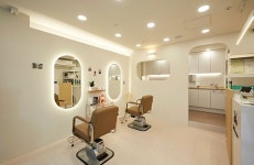 화이트&우드 9평 소형 헤어살롱 인테리어 (도봉구 쌍문동)