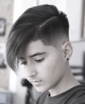 long, buzzed, side part, long top, short sides, hair style, hairstyle, haircut, hair color, s… | 헤어스타일, 남자 헤어스타일