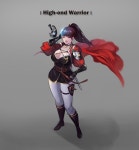 ArtStation - High-end Worrier, 관호 손 | Animo
