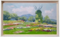 #야외스케치 ~ #순천국제정원박람회~1/ 2023 .6.17 /Oil Painting #YouTube@shin-jaeheung (신재흥) #음성군 #풍경화 #갤러리 #유화강의