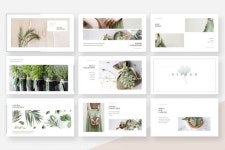 PPT 디자인 컨셉 자료: 그리너리, 가드닝, 보타닉 - SIMPLE P. PPT 디자인 컨셉 자료: 그리너리, 가드닝, 보타닉 - SIMPLE P. | 프리젠테이션... 