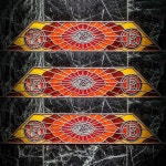 부산 킹크로치 매장 툼스톤 스테인드글래스 ⠀ Stained glass work at shop Tombstone, King Kroach, Busan - 부산 중구 구덕로... 