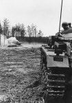 Burning T-34-76 seen from a Sturmgeschütz III - 1941 [670x960] Pin on 제2차 세계대전