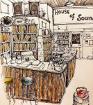 Urban Sketch-Cafe에 있는 hyunsook won님의 핀 - 2020 | 가을