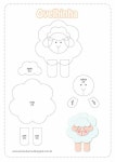 그림에 있는 명주님의 핀 | 페이퍼 커팅 도안, 펠트 공예, 퀼트