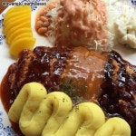 Instagram의 부산맛집정보통님: “. #은화수식당 가면 꼭 먹어야한다는 #고구마매콤이돈까스 매콤한 소스 위에 달달한 고구마무스 ㄹㅇ찐맛탱... 