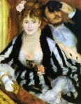 < 르누아르 ‘특별관람석’ (1874), 유화, 80 x 63.5cm > 이 작품은 파리 상류층의 쾌락적인 일상을 보여주고 있다. 검은 모피로 장식한 하얀색 실크... 