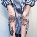 Polubienia: 5,729, komentarze: 33 – 타투이스트 홍담... 타투이스트 홍담 (@ilwolhongdam) na Instagramie: „nature... 