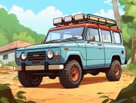 Old Toyota FJ Cruiser Offroad Illustration | Toyota fj cruiser, Automotive illustration, Fj cruiser