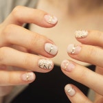 on Instagram: “예전 #이달의아트 간만에해두 이쁨ㅋ #gelnail#nail#witc… | Pretty nails, Glass nails, Chic nails