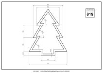 STUDYCADCAM 2D CAD 연습 819 (PDF) - Payhip in 2024 | Learn autocad, Cad drawing, Autocad
