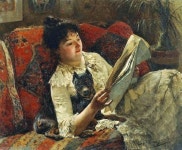 Pin by YUJU RYU on 책을보는 여인들 | Reading art, Painting, Books to read for women