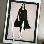 아침 드로잉을 시작합니다. ・・・ 2017. 10. 16. / 60Min @rickowensonline #rickowens #릭오웬스 2018ss #digitalpainting #디지털페... 