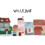 VILLEJUIF, France. | 색연필 그림, 그림, 놀이터