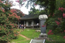 Myeongokheon in Damyang, Korea  담양 명옥헌 | South korea, Sidewalk, Structures