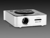 싸고(100달러) 작아서 목에 걸고 다닐 수 있는 빔프로젝터 겸 MP3플레이어