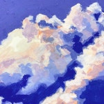 1,674 次赞、 25 条评论 - 아일렛, 솔 (@isletsol) 在 Instagram 发布：“몽글몽글 ☁️☁️” | Oil pastel drawings easy... 