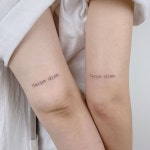 Carpe diem 찾아주셔서 감사합니다 . . . #btattooing #tattoo #tattoos #tattooed #tattood… | Tatuagem carpe diem, Tatuagens... 