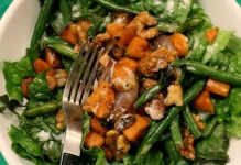 꼴통의 키친 앤 푸드 - 밥도둑 볶음요리 레... : 카카오스토리 | Red leaf salad, Roasted sweet potatoes, Green bean salads