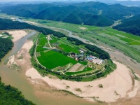 회룡포 마을 | Korea, Golf courses, My works