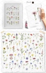 Watercolor Field Flowers Collection Ideas de fondos de pantalla에 있는 Guadalupe님의 핀