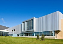 Steel siding and roofing by Vicwest. Visit cssbi.ca to learn more.(이미지 포함) | 건축, 학교 건축