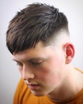 men s hairstyles with fringe #Menshairstyles | 헤어 미용, 헤어스타일