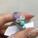 요즘 러시아 언니들이 많이하는 꽃볼 만들어봤다!... #꽃볼  #꽃볼네일 #flowerball #flowerballnails #러시아네일 #russia #네일아트... 