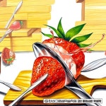 안산그린섬미술학원  고2 준입시반 학생작 주제부 - 2020 | 딸기