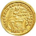 Constantine I, AD 307-337. Gold Solidus (4.2g) minted in Nicomedia, AD 335. #GoldCoins | 금화, 한국
