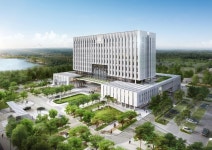 Competition Design for Jeonju District Public Prosecutors Office (전주지방검찰청 계획안) : 행림종합건축사사무소 | 병원 건축물... 