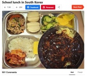 한국 급식을 보고 올린 세계 각국의 급식 | 식품 아이디어, 음식, 요리