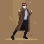 @reiz_i on Instagram: “2019034 / #reiz #v #fashionillustration . . . #뷔 #army #bts #방탄소년단 #sketch #Artwork... 
