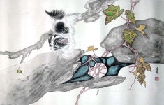 Kitten and Insects par Mi Chunmao | 행복한