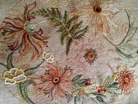 짧은사랑 긴 그리움... #꽃들의향연 #프랑스자수 #파우치 #embroidery #needlework #handmade #stitch | 자수, 예술