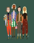 People Of Fashion(@pploffashion)님: Did another fun collaboration with the ladies over at @ohjoyco called Better Together. Head ove…