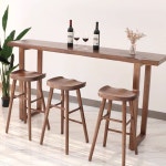 카운터 비스트로 바 테이블, 피로연 데스크, 칵테일, 야외 알코올 바 테이블, 와인 우드 스탠드, DJ 주방 가구, 메사스 알타스 FYBT