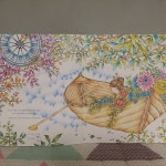 Pin page #시간의방 #컬러링북 #컬러테라피 #송지혜작가 #프리즈마유성 | Coloring book art, Book art, Coloring books
