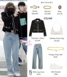 LISA STYLE | 리사 패션 ➰🏷 on Instagram: “210104 - ICN Airport 🦋 #LISA #리사 #BLACKPINK #블랙핑크 #LISAstyle #리사패션... 