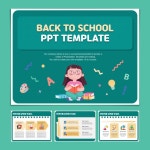 학교 공부 교육용 PPT 템플릿 - 2021 | 학교, 템플릿, 공부