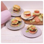 burgers These make me so happy the colors are just fun. Available in my shop . Www.sugarcharmshop.dk . #polymerclay… | 미니어처