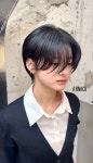 숏컷 리프펌