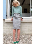 #ppjw💞 .. . . . . . . . . . . . . . . . . . . . . . . . . . . . . . . . . . . . . . . . . . . . . #green #pencilskirt #skirt #ski… | 가을... 